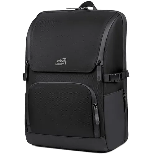 Rebel Rucksack | Laptoprucksack Business Pro | Laptopfach, Tabletfach, Anti-Diebstahl Fach, formstabil
