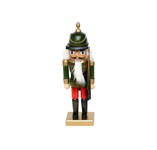 Dekohelden24 Nussknacker Nussknacker Soldat, Klassische Weihnachtsoptik, hochwertig verarbeitet