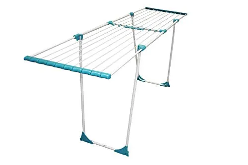 SEPIO - Wäscheständer | Flügelwäscheständer | Wäscheständer Ausziehbar | Teleskopischer Wäschetrockner Ständer | Standtrockner | Klappbar | Waschestandtrockner | Clothes Drying Rack