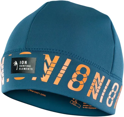 ION NEO LOGO Neopren Mütze 2023 petrol - M von ION