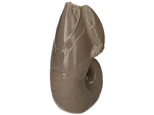Giftcompany Dekovase Vase Madame Crevette Hummer Sandstone 26cm - Vasen, stilvolle Dekovase im Hummer-Design aus Sandstein, ideal für kreative Blumendekorationen.