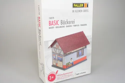 Faller 150170 Basic Bäckerei in H0 inkl. 1 Bemalvariante Neu