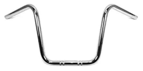 Zoll (25,4mm) Lenker Ape Hanger 30cm Verchromt kompatibel mit Harley-Davidson 1
