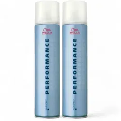 Wella Styling Performance Haarspray 2 x 500ml - Das Wella Styling Performance Haarspray 2 x 500ml sorgt für langanhaltende Looks ohne zu verkleben. Ideal für den täglichen Einsatz, bietet es zuverlässigen Halt und ein perfektes Finish für jeden Anlass.