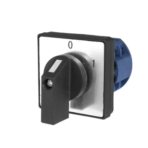 Nockenschalter 48x48mm (0/1) 4xEIN 230/400V 20A Hauptschalter Drehschalter