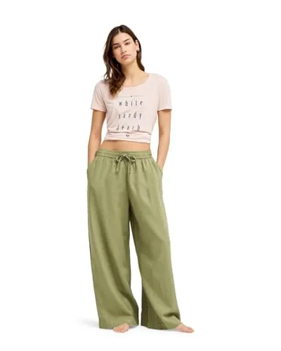 Roxy Lekeitio Break Mid Pant Damenhose, Grün, Größe S von Roxy