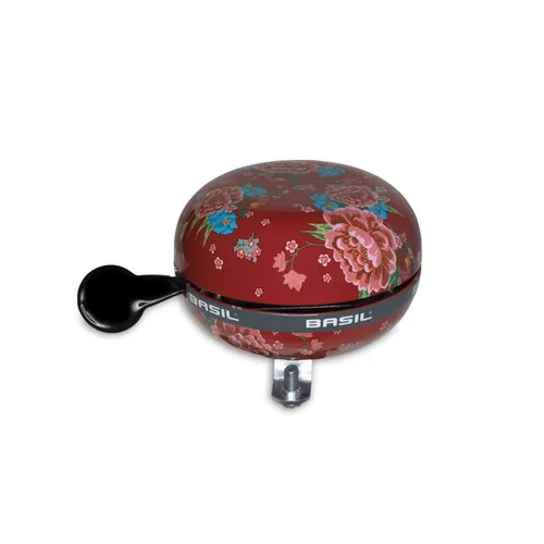 Basil 50393 Ding-Dong Glocke Bloom scarlet-red, Ø 80mm, rot