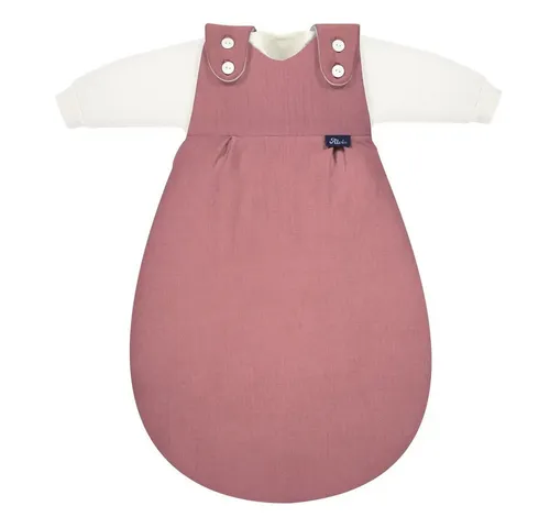 Alvi 4-Season Baby-Mäxchen Mull fox glove 2-tlg. 68/74 - Kuschelweicher Ganzjahresschlafsack von Alvi für höchsten Komfort. Mit variabler Größe und praktischem Reißverschluss für einfaches An- und Ausziehen. Ideal für jede Jahreszeit!