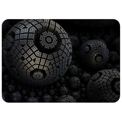 Schreibtischunterlagen Schwarz von Bertoni