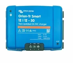 Victron Orion-Tr Smart 12/12-30A DC-DC Wandler - Professioneller DC-DC Wandler für Doppelbatteriesysteme, mit integriertem Bluetooth und adaptivem Ladealgorithmus – ideal für Fahrzeuge und Boote.