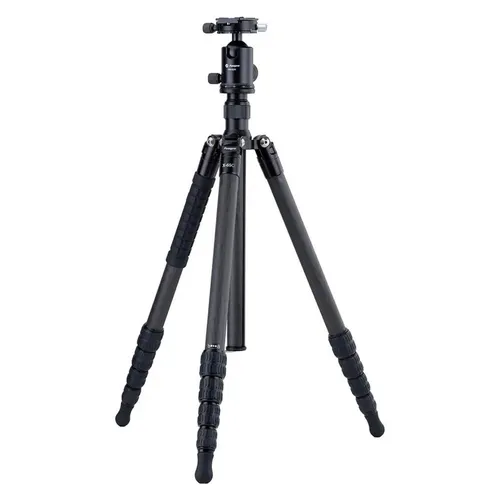 Fotopro X 65C + FPH 62R Carbon Stativ für DSLR und Systemkameras