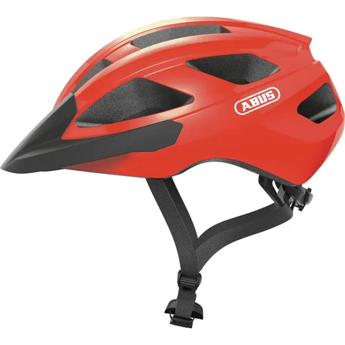 Abus MACATOR Rennrad-Helm shrimp orange S (51-55 cm) - Fahrradhelme, leichter und komfortabler Schutz für Rennradfahrer, ideal für sicheres Fahren bei jedem Wetter.
