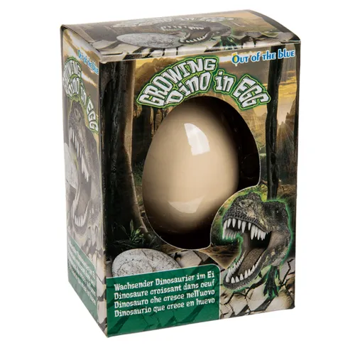 Wachsender Dino im Ei, Schlüpfender Dinosaurier, sortiert, Spielzeug, 4x8cm