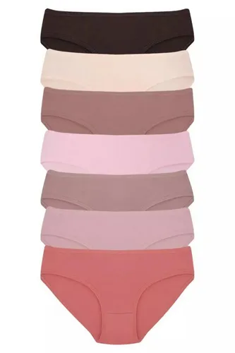 Dominant Bikinislip Damenunterwäsche (Packung, 7-St) aus elastischer Baumwolle bequem atmungsaktiv