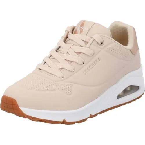 Skechers Damen Sneakers 38 EU - Damen-Sneaker aus hochwertigem Synthetikleder, bequem und stylish für jeden Anlass.