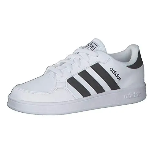 adidas Breaknet Tennis Shoe, FTW White Core Black, 36 2/3 EU