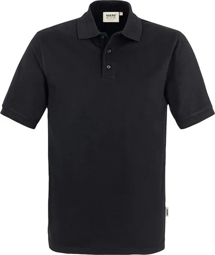 HAKRO Poloshirt Mikralinar® 816, schwarz, 2XL von HAKRO