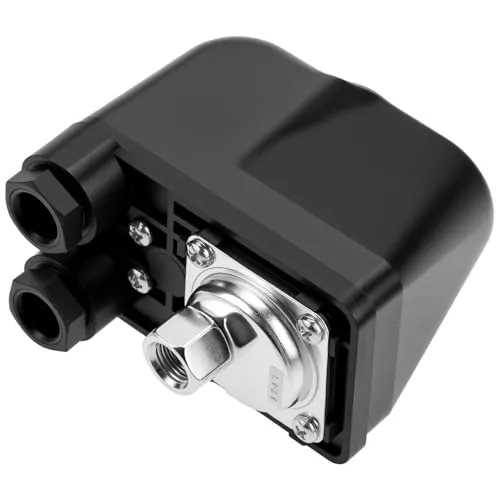 QWORK® Druckschalter 230V 1-phasig, 1/4