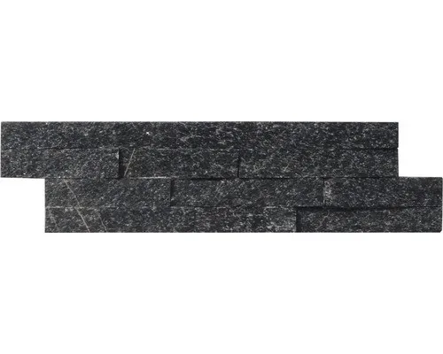 Produktbild Wandverblender Naturstein Schwarz Z40/10