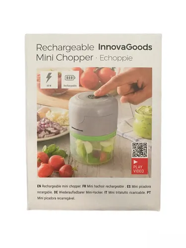 Tragbarer Mini-Zerkleinerer wiederaufladbar USB Küchenmaschine InnovaGoods
