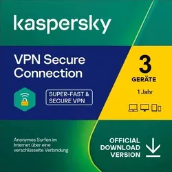 Produktbild Kaspersky Secure Connection VPN, 5 Geräte