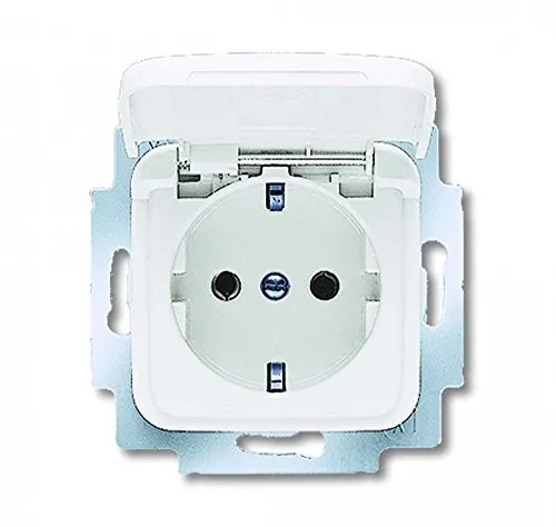 Busch-Jaeger Steckdose mit Klappdeckel, 20EUK-214 von Busch-Jaeger