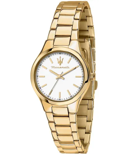 Maserati Attrazione Damenuhr - Elegante Quarz-Uhr mit 5 ATM Wasserdichtigkeit - Armbanduhren für Damen, elegante Quarz-Uhr mit 5 ATM Wasserdichtigkeit und stilvollem Design, inklusive original Maserati Verpackung und 2 Jahre Garantie.