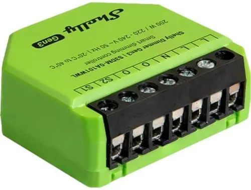 SHELLY Unterputz-Dimmer Gen3 in grün von Shelly