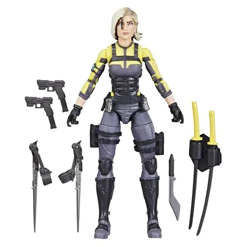 G.I. Joe Classified Series Agent Helix 6 Inch Actionfigur - Action-Figur mit detailgetreuem Design und beweglichen Gelenken, ideal für Sammler und Fans von G.I. Joe.