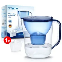 WATUS Kannen für Brita Wasserfilter , Kompatibel mit alle BRITA ,Maxtra+ Plus, Maxtra Pro, All-in-1 Wasserfilter, Enthält Eine Watus Kartuschen