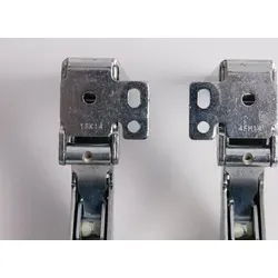 Türscharnierset, Scharnier kompatibel Whirlpool Bauknecht Philips 481231018626, 488000636779 Kühlschrank, Gefrierschrank