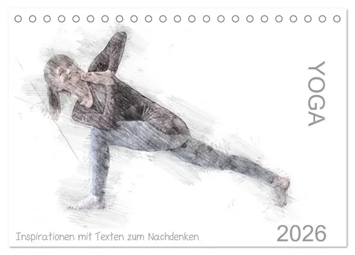 Isabella Thiel | YOGA Inspirationen mit Texten zum Nachdenken (Tischkalender...
