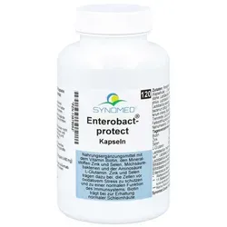 Enterobact-protect Kapseln - Nahrungsergänzungsmittel zur Unterstützung der Darmgesundheit, fördert ein gesundes Mikrobiom und ist ideal für eine ausgewogene Ernährung.
