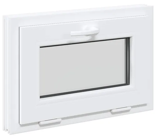 vidaXL Kellerfenster RISOR 60 x 40 cm PVC und Glas Weiß - Modernes Kellerfenster aus PVC und Glas, das Licht und Stil in jeden Keller bringt. Mit einfacher Bedienung und robustem Design sorgt es für ein helles Ambiente und ist pflegeleicht – ideal für jeden Haushalt.