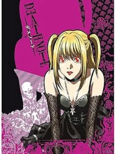 ABYSTYLE DEATH NOTE Set 2 Chibi Posters - L vs Light & Misa (52x38), Schwarz