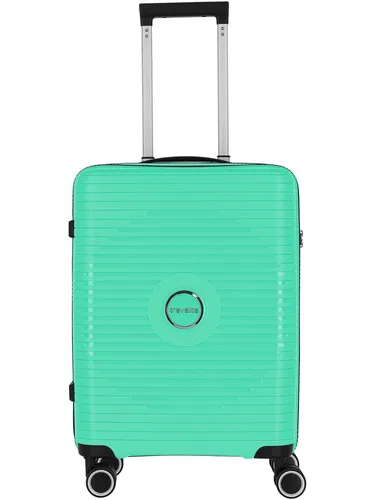 Travelite ORBITA Hartschalen Handgepäck Koffer, 4 Rollen in grün von travelite
