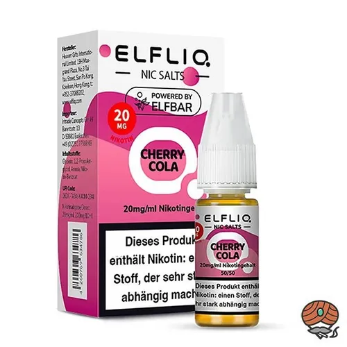 ELFLIQ by ELFBAR Cherry Cola *20mg/ml* Nikotinsalz, Liquid 10ml