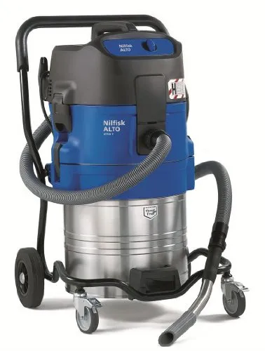 Nilfisk Nass- / Trockensauger ATTIX 751-0H - Nass- & Trockensauger mit 3100 l/min Luftmenge und 70 l Behältervolumen, ideal für anspruchsvolle Anwendungen und Stäube der Klasse H.