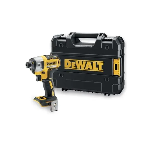 Dewalt 18V ¼“ Akku-Schlagschrauber DCF887N (bürstenloser Motor, über 200 Nm Drehmoment, 3-stufig regelbare Dreh- und Schlagzahl, Aluminium-Schlagwerkgehäuse, LED-Leuchten, ohne Akku und Ladegerät)