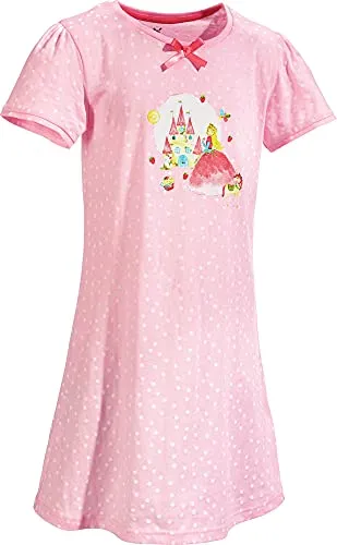 Erwin Müller Kinder-Nachthemd Single-Jersey Hellrosa Größe 122/128