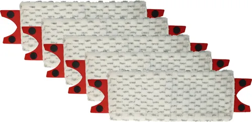 vhbw 5x Wischtuch kompatibel mit Vileda Ultramax 2in1, Ultramat 2in1 Bodenwischer