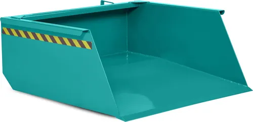 RR Industrietechnik Staplerschaufel Typ RS-75 1390x1615x550mm 750dm³ RAL 5018 Türkisblau