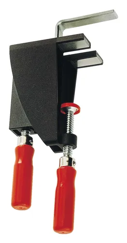 BESSEY Fenster-Richtzwinge FRK85 - Verstellbereich 40-85 mm, langlebig und ideal zum exakten Ausrichten von Fensterrahmen