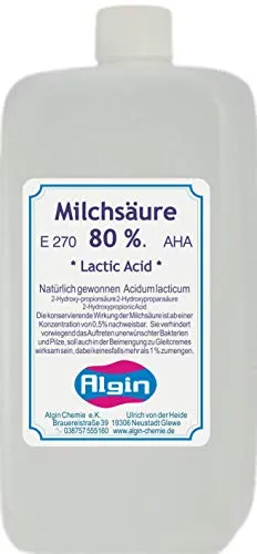 Milchsäure 80% Lactic Acid AHA E270 1000 ml Imkerfreude 1,2 kg 1 Liter