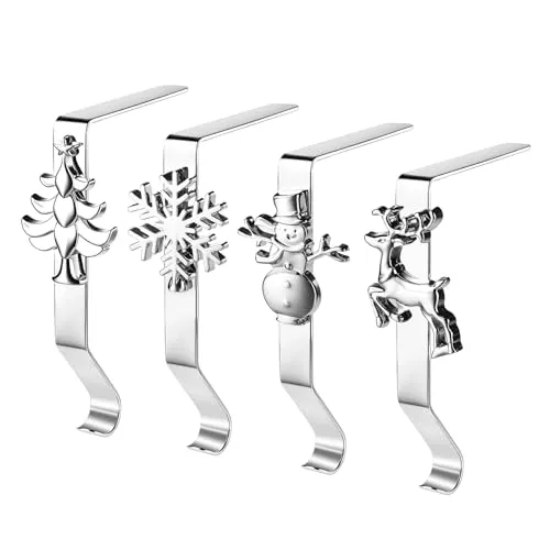 Kemolpo Molinter - 4 Stück Weihnachtsstrumpfhalter