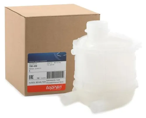 TOPRAN Ausgleichsbehälter Kühlmittel für RENAULT CLIO I (B/C57, 5/357) Kühlwasser 700 430