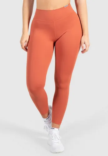 Smilodox Leggings Advance Pro NOS - Trainingsbekleidung in Terakotta, blickdichte Seamless Fitnessleggings mit hohem Bund und Push-Up Effekt für optimalen Komfort und Unterstützung beim Sport.