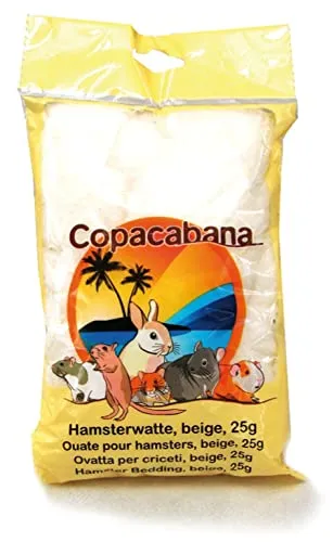 Petastic Hamsterwatte 25g - Nistmaterial für Nager, aus Baumwolle