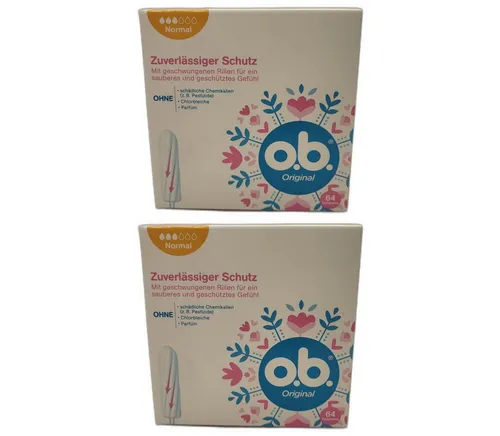 Tampons 2 x ob Normal 64er Tampons