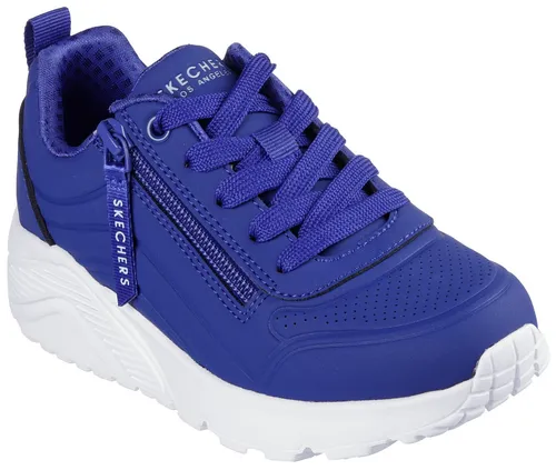Skechers UNO LITE Sneaker - Modische Plateausneaker in Blau mit Skechers Air-Cooled Memory Foam für optimalen Tragekomfort, ideal für einen lässigen Look.